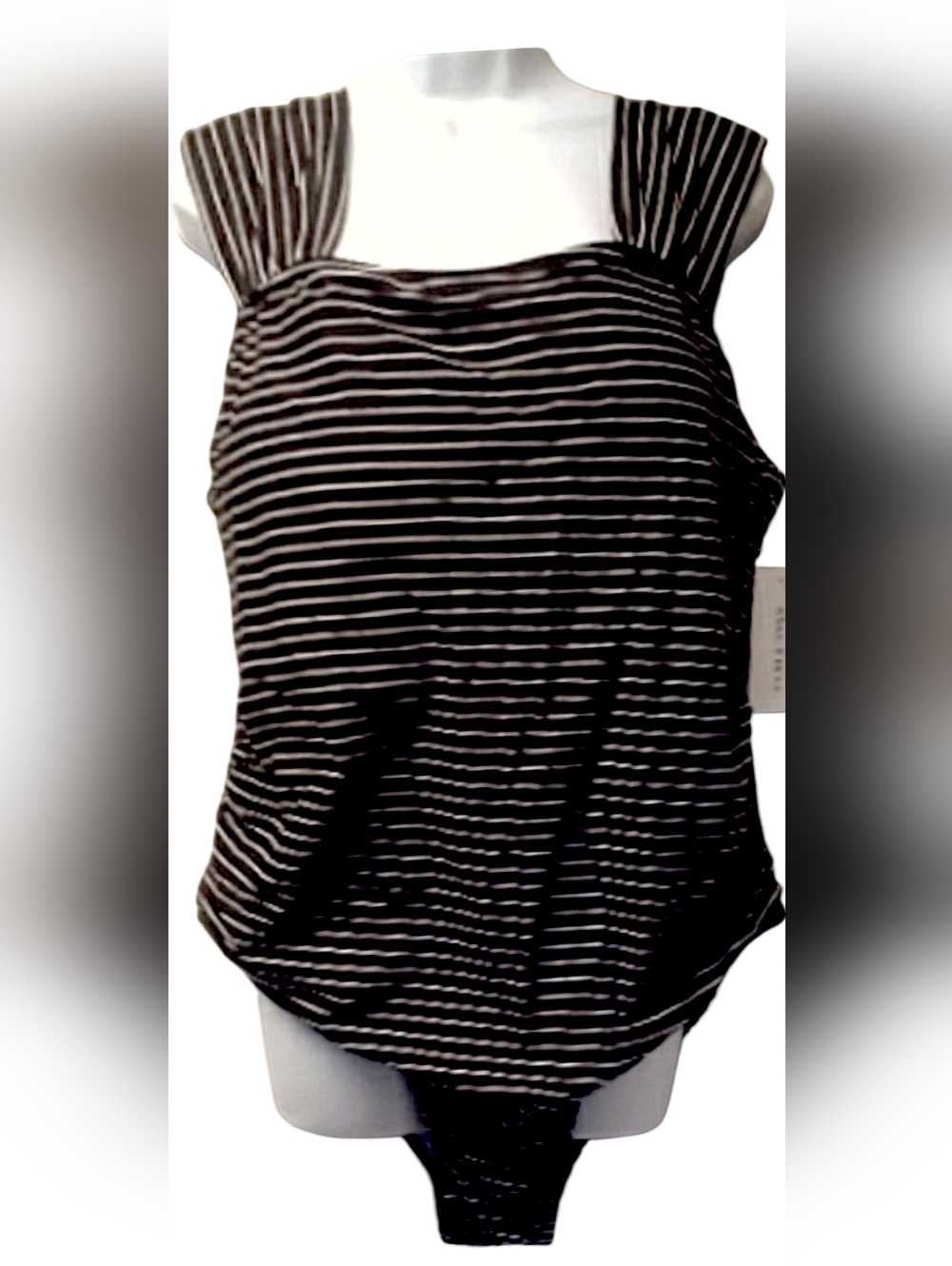 NWT 3XL Striped One Piece Swimsuit